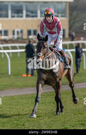 Ambion Hill, secondo classificato a Wincanton il 21 marzo 2022 Foto Stock