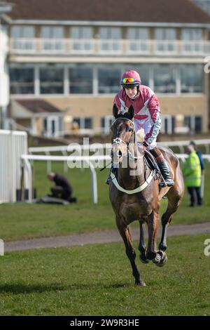 Ambion Hill, secondo classificato a Wincanton il 21 marzo 2022 Foto Stock