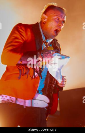 Keith Flint - The Prodigy, V2010, Hylands Park, Chelmsford, Essex, Regno Unito - 22 agosto 2010 Foto Stock