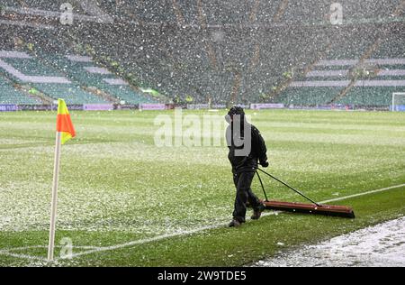 Glasgow, Regno Unito. 30 dicembre 2023. Durante la Scottish Premiership Match al Celtic Park, Glasgow. Il credito fotografico dovrebbe leggere: Neil Hanna/Sportimage Credit: Sportimage Ltd/Alamy Live News Foto Stock