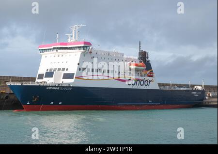 Condor Islander nel Jersey Foto Stock