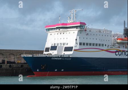 Condor Islander nel Jersey Foto Stock