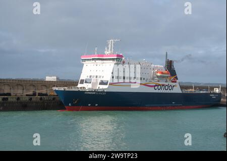 Condor Islander nel Jersey Foto Stock