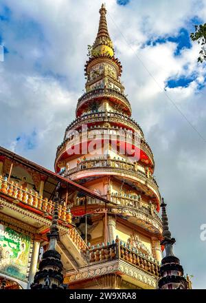 Wat Pa non Sawan in ROI et, Thailandia Foto Stock