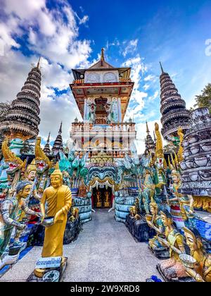 Wat Pa non Sawan in ROI et, Thailandia Foto Stock