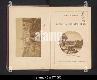 Fords of the Jordan, Anonymous, c. 1858 - nel o prima del 1868 fotografare Palestine Photographic support albumen print River Jordan Foto Stock