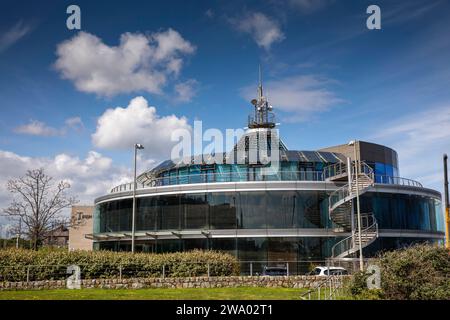 Irlanda, Dublino, Dun Laoghaire, Harbour Road, Commissario della sede centrale di Irish Lights Foto Stock