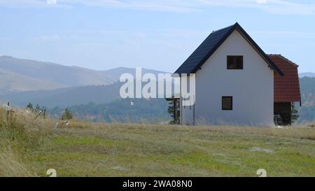 Nuova casa a Zlatibor, Serbia Foto Stock