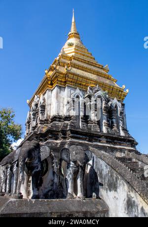 Templi thailandesi di Chiang mai Foto Stock