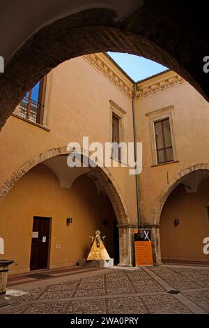 Atrium, Atri, Provincia di Teramo, regione Abruzzo, Italia, Europa Foto Stock