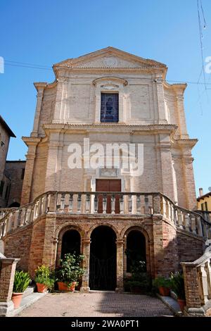 Chiesa, Chiesa, Atri, Provincia di Teramo, regione Abruzzo, Italia, Europa Foto Stock