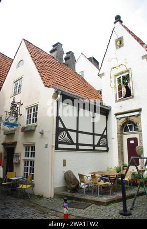 Old Town House, Brema, Germania del Nord Foto Stock