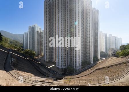 Tsz Oi Court Stage III, Tsz Wan Shan, Diamond Hill, Kowloon, Hong Kong Foto Stock