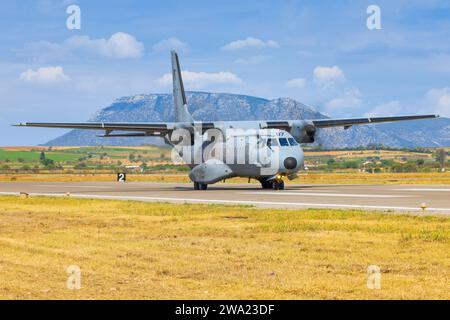 CASA C-295M dalla Spagna - Aeronautica militare a Tanagra Foto Stock
