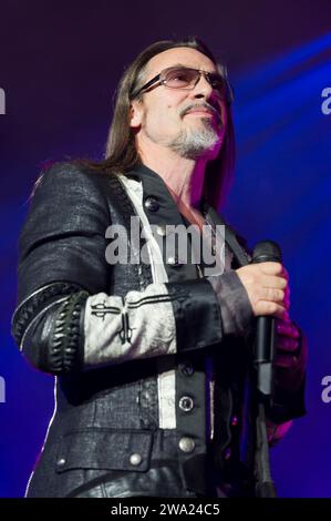 Florent Pagny in concerto a Forest National | il cantante francese Florent Pagny vive a Voorst Nationaal Foto Stock