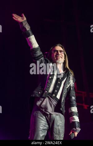 Florent Pagny in concerto a Forest National | il cantante francese Florent Pagny vive a Voorst Nationaal Foto Stock