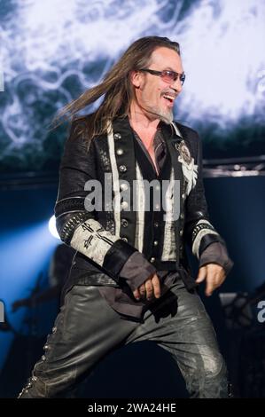 Florent Pagny in concerto a Forest National | il cantante francese Florent Pagny vive a Voorst Nationaal Foto Stock