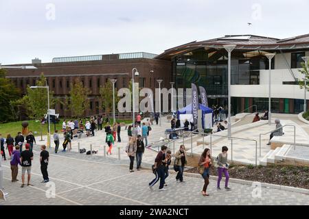 L'edificio del Forum presso l'Università di Exeter. Foto Stock