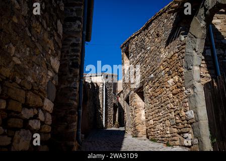 Villaggio Minerve nel dipartimento di Hérault selezionato come uno dei villaggi Les Plus Beaux Villages de France (i villaggi più belli della Francia), Foto Stock