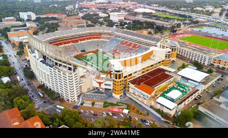 Austin, Texas - 27 ottobre 2023: Darrell K Royal Texas Memorial Stadium presso l'Università del Texas ad Austin Foto Stock