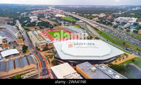 Austin, Texas - 27 ottobre 2023: The Moody Center presso la University of Texas at Austin Foto Stock