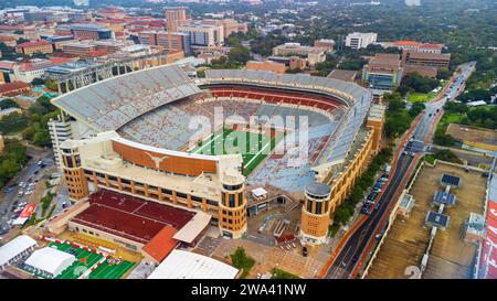 Austin, Texas - 27 ottobre 2023: Darrell K Royal Texas Memorial Stadium presso l'Università del Texas ad Austin Foto Stock