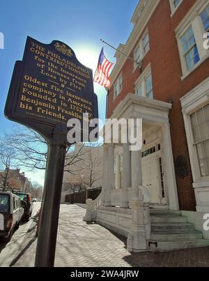 Alcune scene da Philadelphia City, Pennsylvania Foto Stock