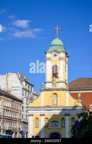 La chiesa dell'ospedale Szent Rókus Budapest, Ungheria Foto Stock