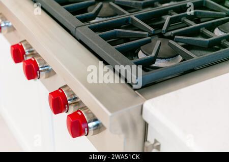 Design degli interni - interni della cucina di una casa graziosa e confortevole ben progettata a Las Vegas, Nevada Foto Stock