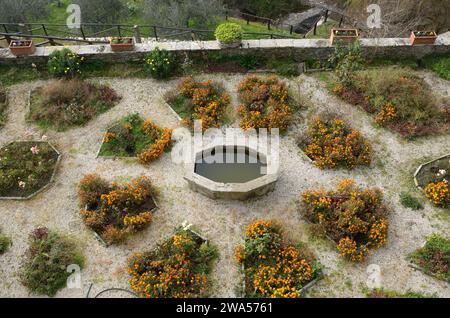 Eremo Francescano “le celle”, Torreone, Cortona, Arezzo, Toscana, Italia, Europa Foto Stock