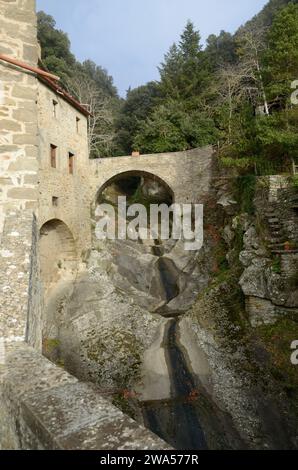 Eremo Francescano “le celle”, Torreone, Cortona, Arezzo, Toscana, Italia, Europa Foto Stock