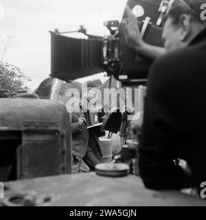 DAS schwarze Schaf, Kriminalkomödie, Deutschland 1960, Regie: Helmuth Ashley, Kamerateam Foto Stock