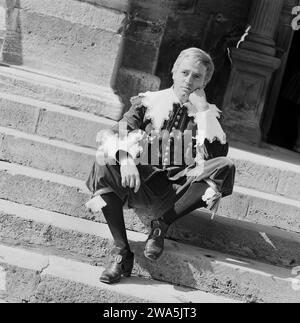 Gustav Adolfs Page, Spielfilm nach der Novelle von Conrad Ferdinand Meyer, Deutschland/Österreich 1960, Regie: Rolf Hansen, Darsteller: Eddi Arent Foto Stock