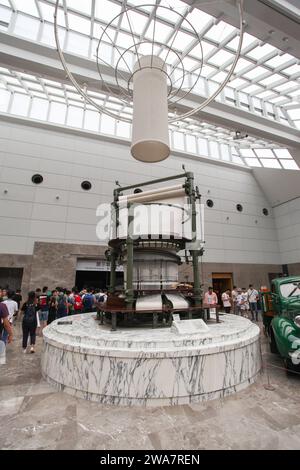 All'interno del Toyota commemorative Museum of Industry and Technology di Nagoya, Giappone. Foto Stock