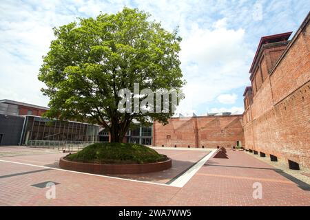 All'interno del Toyota commemorative Museum of Industry and Technology di Nagoya, Giappone. Foto Stock