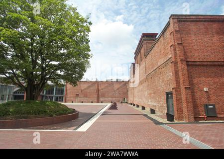 All'interno del Toyota commemorative Museum of Industry and Technology di Nagoya, Giappone. Foto Stock