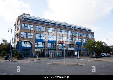 Potters Bar Station, Hertfordshire nel Regno Unito Foto Stock