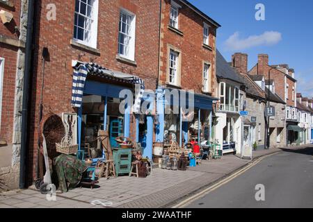 Negozi a Shipston on Stour in Warwickshire, nel Regno Unito Foto Stock