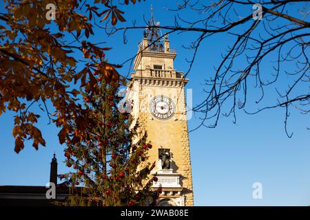 Vacanze di Natale a Bergamo, Italia, Lombardia 25.12.2023 Foto Stock