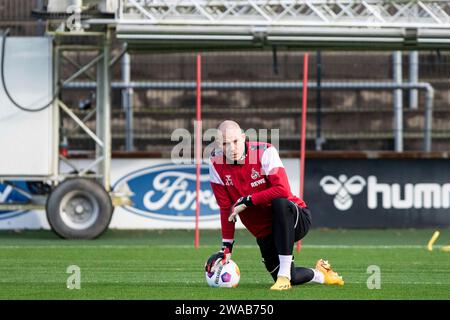 Koeln, Deutschland. 3 gennaio 2024. Faride Alidou (1.FC Koeln, 40) 1. FC K?ln, formazione 03.01.2024 credito: dpa/Alamy Live News Foto Stock