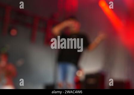 Motocultor festival, musica metal, concerto Landmvrks, Carhaix, Finistere, Bretagne, Francia, Europa Foto Stock