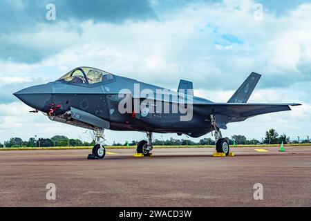 Royal Netherlands Air Force F-35A Lightning II al RIAT 2022 Foto Stock