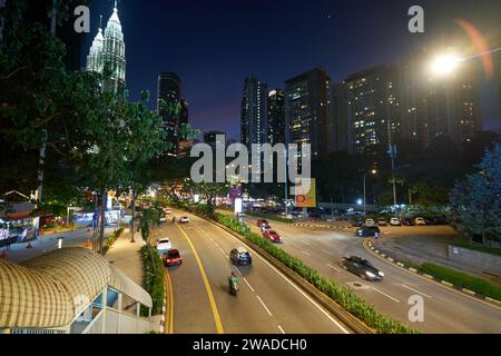 KUALA LUMPUR, MALESIA - 29 MAGGIO 2023: Paesaggio urbano di Kuala Lumpur. Foto Stock