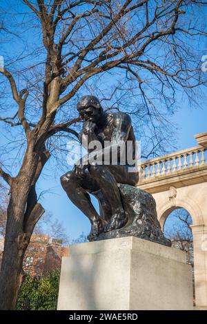 Rodin Museum, museo d'arte di Philadelphia, Pennsylvania, USA Foto Stock