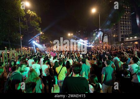 HO CHI MINH CITY, VIETNAM - 26 MARZO 2023: Atmosphere at Youth Fest 2023 a ho chi Minh City. Foto Stock