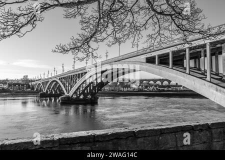 Royal Tweed Bridge a Mono Foto Stock