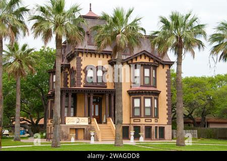 Fulton Mansion, Fulton Mansion State Historic Site, Rockport, Texas Foto Stock