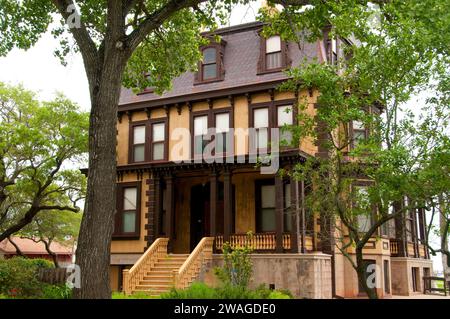 Fulton Mansion, Fulton Mansion State Historic Site, Rockport, Texas Foto Stock