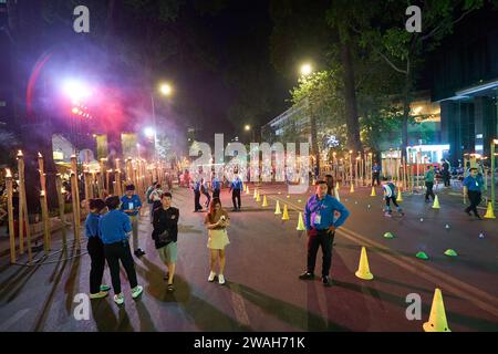 HO CHI MINH CITY, VIETNAM - 26 MARZO 2023: Atmosphere at Youth Fest 2023 a ho chi Minh City. Foto Stock