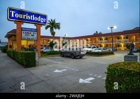 Motel 6 a Gold Beach, Oregon Foto Stock